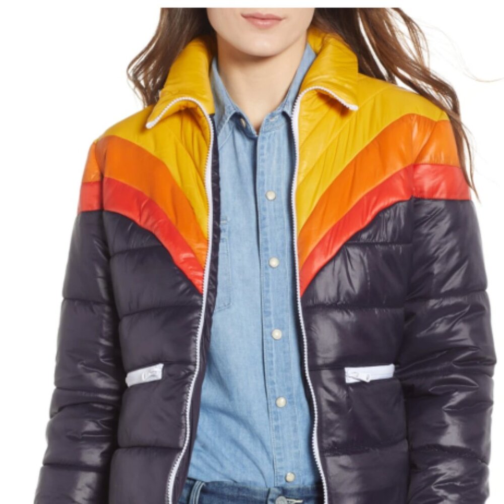 NWT Mother Early Riser Stranger Things Puffer Jacket - Picture 2 of 8